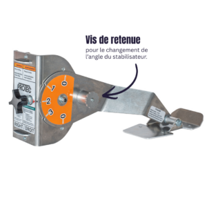 Vis de retenue pour stabilisateur d’échelle professionnel Protec-Mi